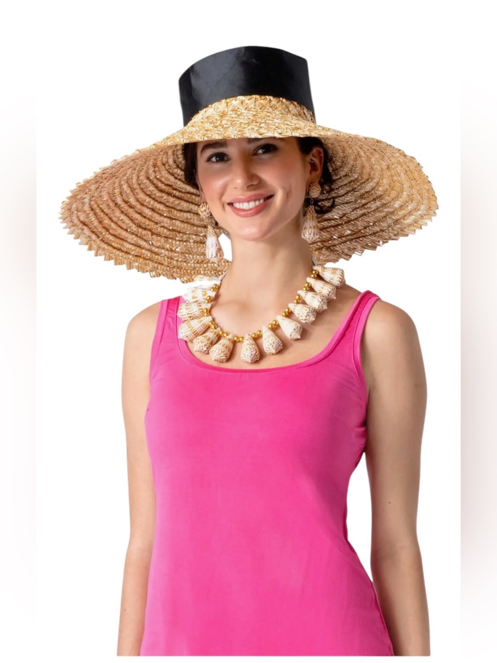 Gretchen Scott Toucan Straw Hat NWT